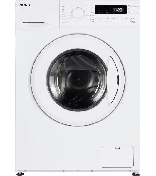 Стиральная машина Nord i-WS2 712 W белый, загрузка фронтальная 7 кг, 1200 об/мин, класс: А+++