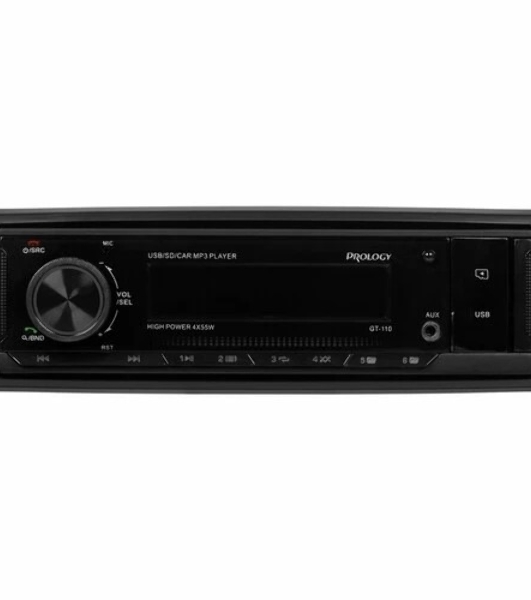 Автомагнитола Prology GT-110, 1 DIN, Bluetooth, USB Type-A, AUX