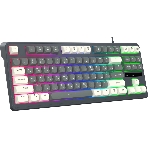 Клавиатура Oklick 711G проводная, USB Type-A, серый, фото4
