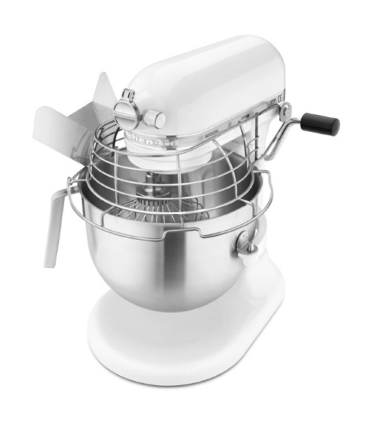 Миксер с подъемной чашей KitchenAid 5KSM7990XEWH Professional 6.9л белый