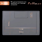 Поддон универсальный под мойку со сливным клапаном Pullman PL-SM02, размер 87х55.8х2.54 см, фото2