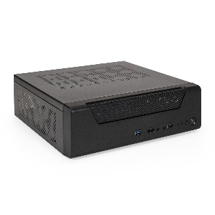 Компьютерный корпус Desktop ExeGate FL-102-TPS300 (mini-ITX, БП TPS300 с вент. 8см, 2*USB + 1*USB 3.0, аудио, черный)