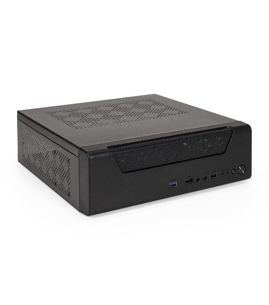 Компьютерный корпус Desktop ExeGate FL-102-TPS300 (mini-ITX, БП TPS300 с вент. 8см, 2*USB + 1*USB 3.0, аудио, черный)