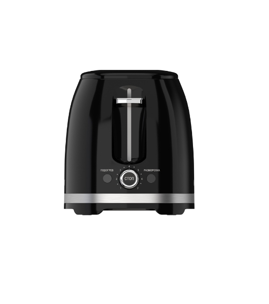 Тостер Maxvi KT821P черный
