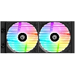 Система жидкостного охлаждения ID-Cooling FX240 LCD (Soc 1851/1700/1200/115X/AM5/AM4, 2x120мм fan, 2000rpm, 27.2 дБ, 300W, PWM 4-pin/5V 3Pin ARGb,Cop) (FX240 LCD), фото9
