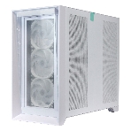 Компьютерный корпус ACD Lagrange; ATX, белый, FANS: 120мм ARGb: 3 Top + 1 Rear + HUB. Drive bay int: 3x3,5'; + 3x2,5';. 2xUSB 3.0+1xUSB-C, Audio I/O, Up to 14x120мм Fans, GPU up to 425мм, PSU max 270мм, CPU cooler up to 190мм, SPCC 1,0мм metal, 4мм TG side panel, фото4