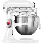 Миксер с подъемной чашей KitchenAid 5KSM7990XEWH Professional 6.9л белый, фото 1