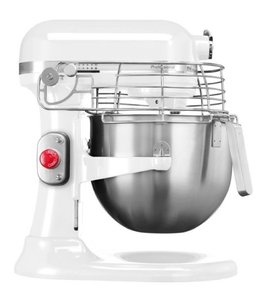 Миксер с подъемной чашей KitchenAid 5KSM7990XEWH Professional 6.9л белый