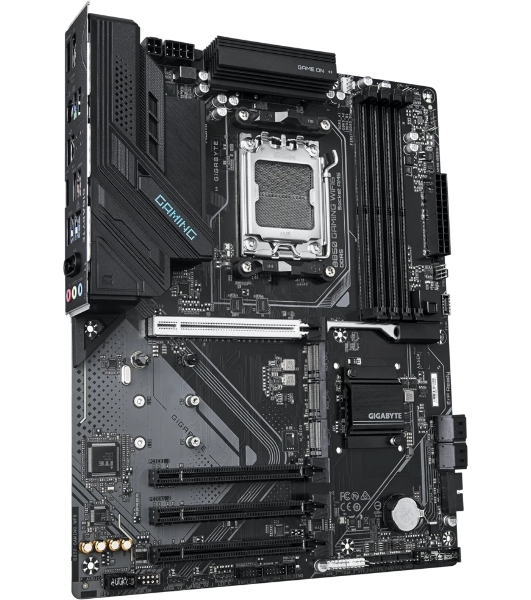 Материнская плата Gigabyte B850 GAMING WIFI6, AM5, AMD B850, 4xDDR5, 4xSATA, 3xM.2, 1xPCIe 5.0 x16, 3xPCIe 3.0 x16, 1xHDMI, 1xDP, 1x1Gb LAN, Wi-Fi 6, Bluetooth 5.3, 1xUSB-C 5Gbps, 2xUSB-A 10Gbps, 2xUSB-A 5Gbps, 4xUSB-A 2.0, 1xPS/2, 3x3.5 мм, 7.1, ATX