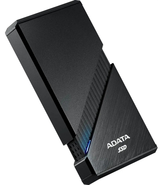 Внешний SSD ADATA SE920, 1Tb, USB 4 Type-C, R/W 3800/3700, черный