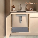 Поддон универсальный под мойку со сливным клапаном Pullman PL-SM02, размер 87х55.8х2.54 см, фото3