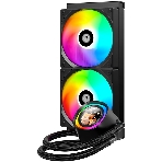 Система жидкостного охлаждения ID-Cooling FX240 LCD (Soc 1851/1700/1200/115X/AM5/AM4, 2x120мм fan, 2000rpm, 27.2 дБ, 300W, PWM 4-pin/5V 3Pin ARGb,Cop) (FX240 LCD), фото10