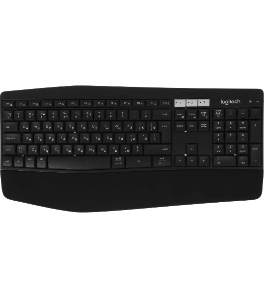 Комплект клавиатура+мышь Logitech MK850 беспроводной, USB, 1000 DPI, чёрный