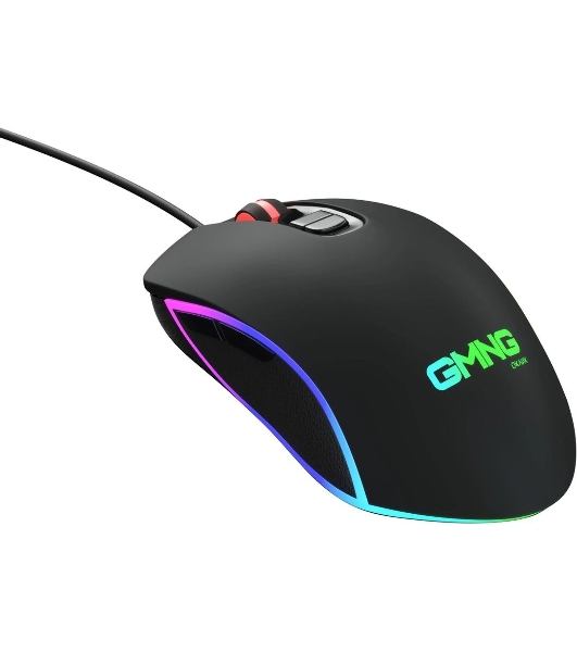 Мышь проводная GMNG 730GM черный, 12000 dpi, USB, кнопки - 7
