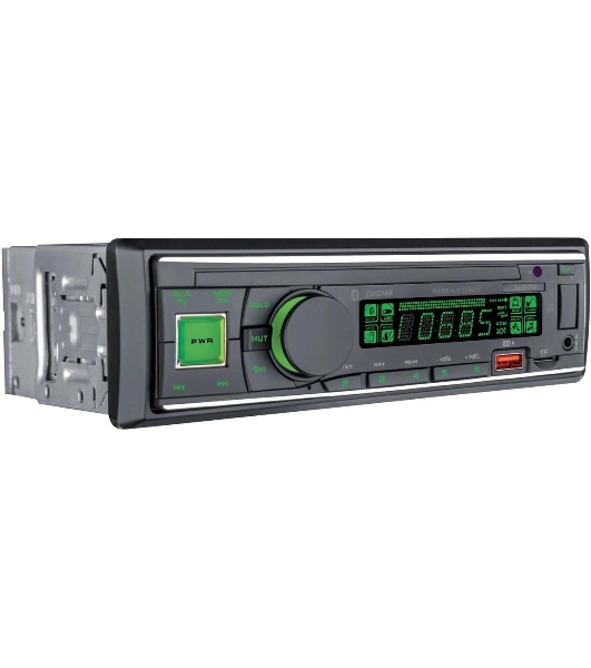 Автомагнитола Digma MCP-518, 1 DIN, Bluetooth, USB Type-A, AUX