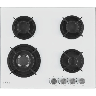 Варочная панель газ ZUGEL ZGH603W, белая
