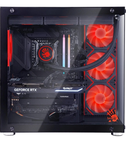 Компьютер Bloody BD-PC CZ79C3 MT i5 14600KF (3.5) 32Gb SSD 1Tb RTX 5070 12Gb Win 11H 64 2.5xGbitEth 850W черный (RUS) (2129071)