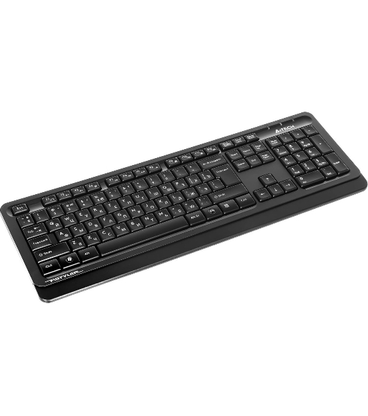 Комплект клавиатура+мышь A4Tech FStyler FG1012 беспроводной, USB, 1200 DPI, черный