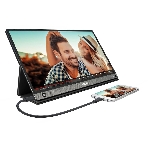 Монитор 15.6' ASUS ZenScreen MB16AHP IPS 1920x1080, 60 Гц, 5 мс, 16:9, 250 кд/м², micro HDMI, USB-C, динамики, черный, фото2