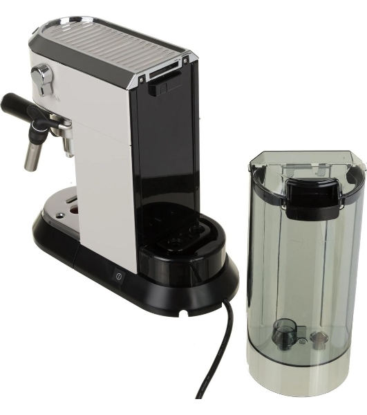Кофеварка эспрессо DeLonghi EC685.W белый, исп. кофе - молотый/чалды, 1.1 л, 1350 Вт, 15 бар