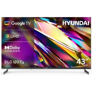 Телевизор Hyundai 43' H-LED43BU7011 черный LED 4K UHD 60Hz Smart TV 2GB/16GB