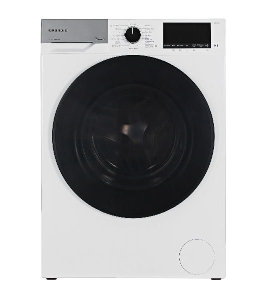 Стиральная машина Grundig GW5P57H21W белый, загрузка фронтальная 7.5 кг, 1200 об/мин, класс A