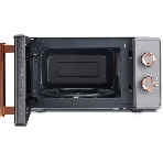 Микроволновая печь Vitek VT-MW1920 серый/золотистый, 20 л, 700 Вт, переключатели — поворотный механизм, фото8