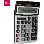 Калькулятор бухгалтерский Deli E39265 серый 16-разр., фото3