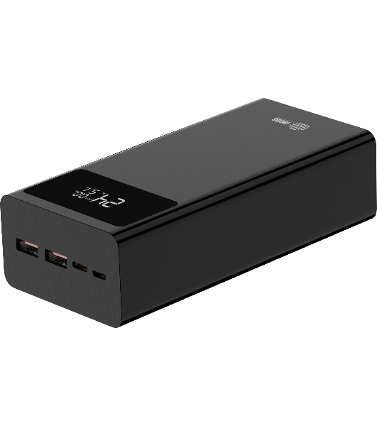Портативный аккумулятор Cactus CS-PBFSKA-30000 30000mAh 22.5W 4.5A USB-A/USB-C черный
