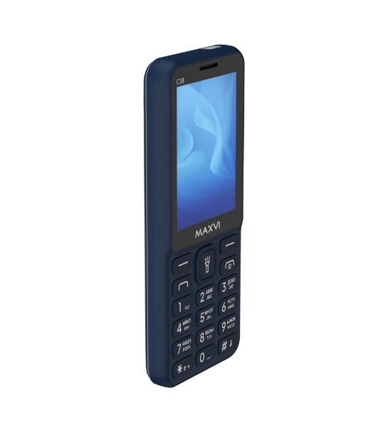 Мобильный телефон Maxvi C38 синий
