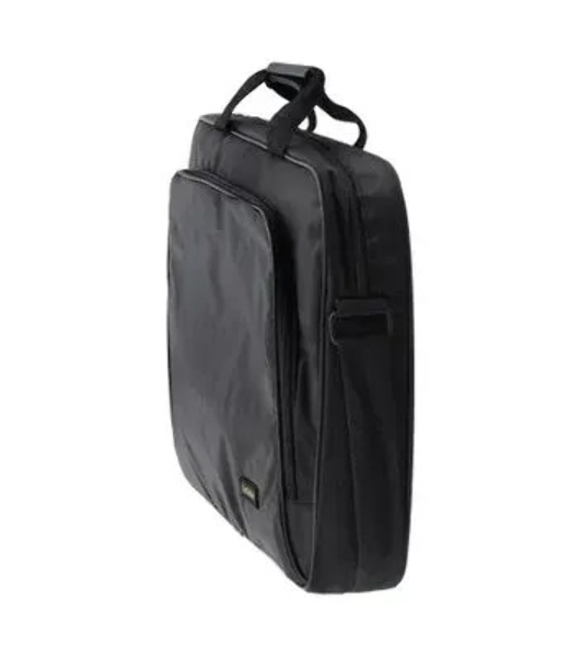 Сумка для ноутбука ExeGate EX264611RUS Office F1596 Black, черная, полиэстер, для ноутбуков до 15.6'