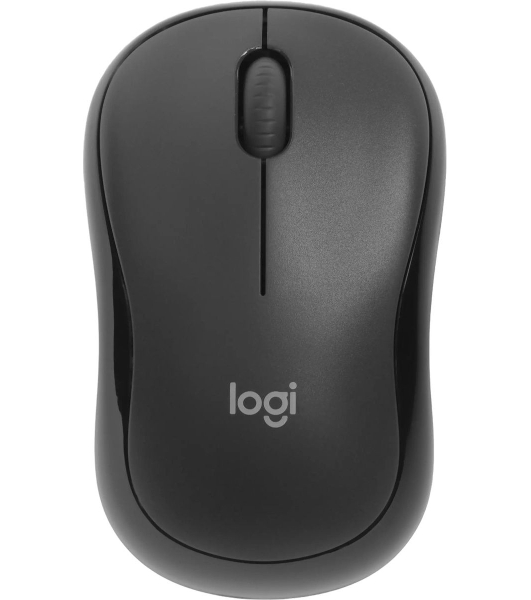 Мышь беспроводная Logitech M220 SILENT черный/серый, 1000 dpi, радиоканал, USB, кнопки - 3