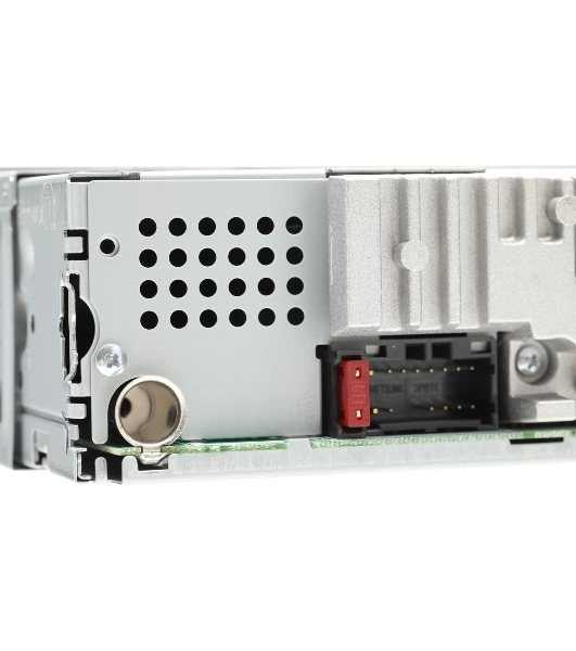Автомагнитола Pioneer MVH-S520BT, 1 DIN, Bluetooth, USB Type-A, AUX, пульт ДУ, съёмная панель