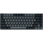 Клавиатура Satechi SM1 Slim Dark гибридная, USB Type-A, Bluetooth, радиоканал, чёрный, фото 1