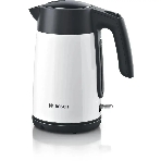 Чайник электрический Bosch TWK7L461, 1.7 л, 2400 Вт., нерж.сталь, покрытая эмалью, белый,шкала уровня воды, фото 1