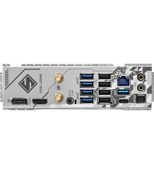 Материнская плата ASRock B650 Steel Legend WiFi, AM5, AMD B650, 4xDDR5, 4xSATA, 3xM.2, 1xPCIe 5.0 x16, 1xPCIe 3.0 x16, 1xPCIe 4.0 x1, 1xHDMI, 1xDP, 1x2.5Gb LAN, Wi-Fi 6E, Bluetooth 5.2, 1xUSB-C 20Gbps, 1xUSB-A 10Gbps, 4xUSB-A 5Gbps, 4xUSB-A 2.0, 2x3.5 мм, 7.1, ATX