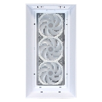 Компьютерный корпус ACD Lagrange; ATX, белый, FANS: 120мм ARGb: 3 Top + 1 Rear + HUB. Drive bay int: 3x3,5'; + 3x2,5';. 2xUSB 3.0+1xUSB-C, Audio I/O, Up to 14x120мм Fans, GPU up to 425мм, PSU max 270мм, CPU cooler up to 190мм, SPCC 1,0мм metal, 4мм TG side panel, фото8