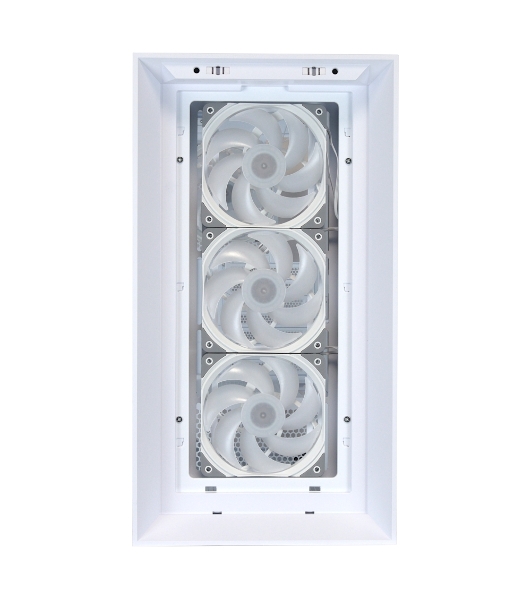 Компьютерный корпус ACD Lagrange; ATX, белый, FANS: 120мм ARGb: 3 Top + 1 Rear + HUB. Drive bay int: 3x3,5'; + 3x2,5';. 2xUSB 3.0+1xUSB-C, Audio I/O, Up to 14x120мм Fans, GPU up to 425мм, PSU max 270мм, CPU cooler up to 190мм, SPCC 1,0мм metal, 4мм TG side panel