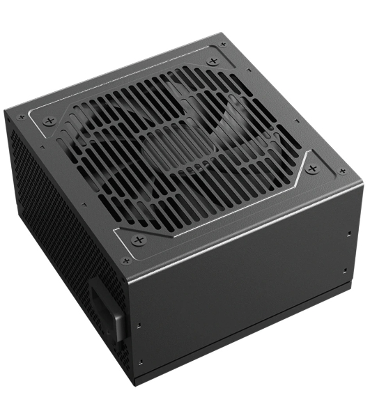 Блок питания PCCOOLER KF650, 650W 80 PLUS White (ATX, ATX 2.4, Non-modular, 1x24(20+4)pin 550мм, 1xCPU*2 8(4+4)pin 610+150мм, 2xPCIe 8(6+2)pin 510мм, 2xSATA*3+MOLEX4pin*1 450+150+150+150мм, Active, 120x120мм, 140x150x86мм, APFC, OVP, SCP, OPP (140-160%, 2ms delay))
