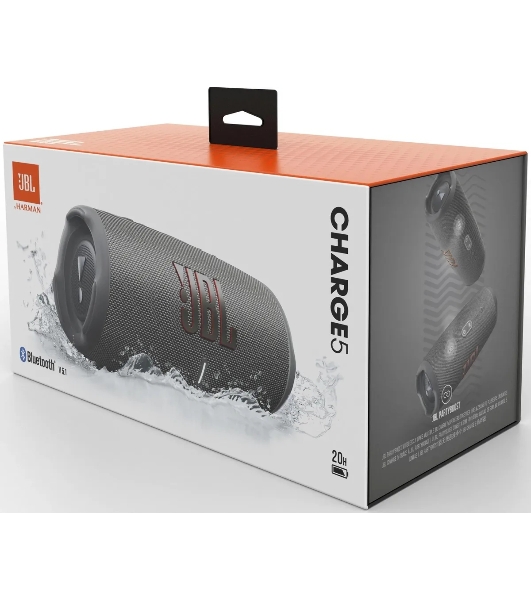 Портативная акустика JBL Charge 5, серый