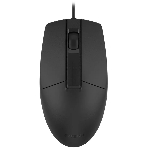Мышь проводная A4Tech OP-335S черный, 1200 dpi, USB, кнопки - 3, фото 1
