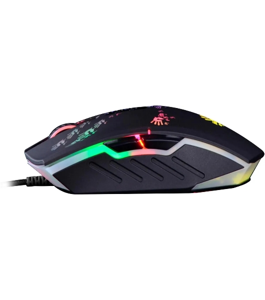 Мышь проводная A4Tech Bloody A60A черный, 6200 dpi, USB Type-A, кнопки - 8
