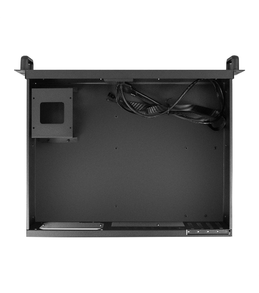 Серверный корпус ExeGate Pro 2U350-33, RM 19', высота 2U, глубина 350, без БП, 2*USB+1* USB3.0