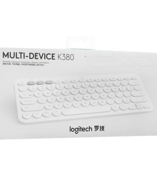 Клавиатура Logitech K380, белый 920-009163