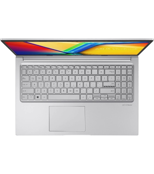 Ноутбук ASUS VivoBook X1504VA-BQ4060/15.6'/IPS/Intel Core 3 100U/16Gb/512Gb SSD/Intel Graphics/noOS/серебристый/1.7kg