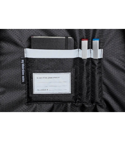 Рюкзак для ноутбука Moleskine Metro 15', зеленый, 31x47x13 см