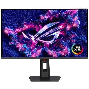 Монитор 26.5' Asus ROG Strix XG27AQDPG QD-OLED 2560x1440, 500 Гц, 0.03 мс, 16:9, 300 кд/м², DP 1.4, HDMI 2.1 x2, 3.5 Jack, USB Hub (3x USB 3.2), G-Sync Compatible, FreeSync, черный