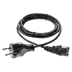 Кабель компьютер - розетка 1,5 м 220V (Европейский стандарт) VCOM/TELECOM, фото 1