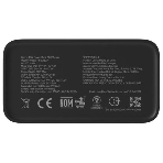 Портативный аккумулятор Xiaomi BHR9126GL 30000mAh 18W 2.6A 2xUSB-A/USB-C черный, фото2
