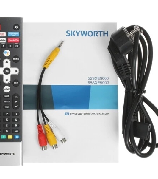 Телевизор Skyworth 65' 65SXE9000 серый OLED UHD 60Hz GoogleTV 2GB/32GB